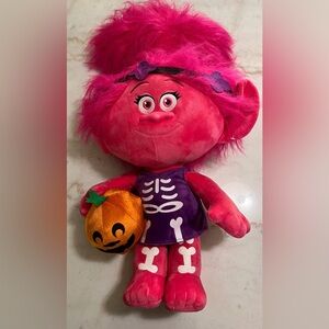 Pink Poppy Dreamworks Trolls Plush In Halloween Skeleton Costume 27.5” Tall